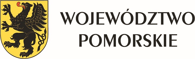 Logo województwa pomorskiego dofinansowującego organizację szkolenia