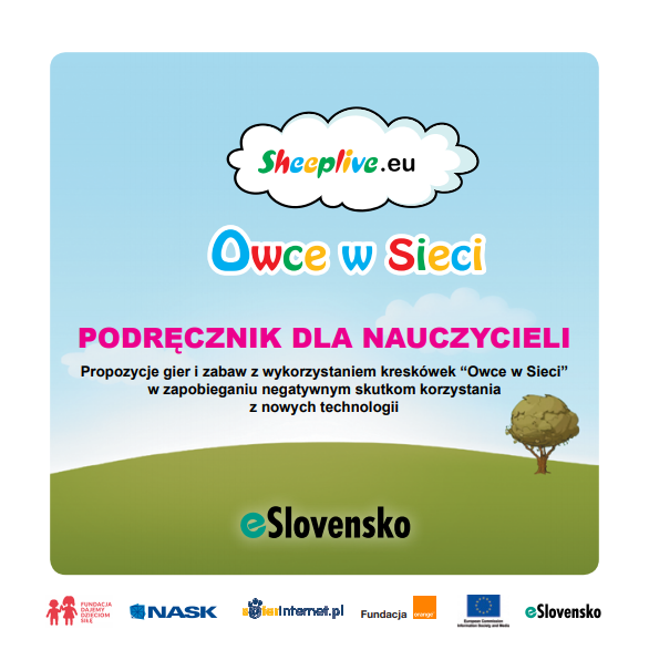 Kwadratowa okładka. U dołu pas zielonej trawy i napis Slovensko. Wyżej błękit nieba, a w chmurce sheeplive.eu.